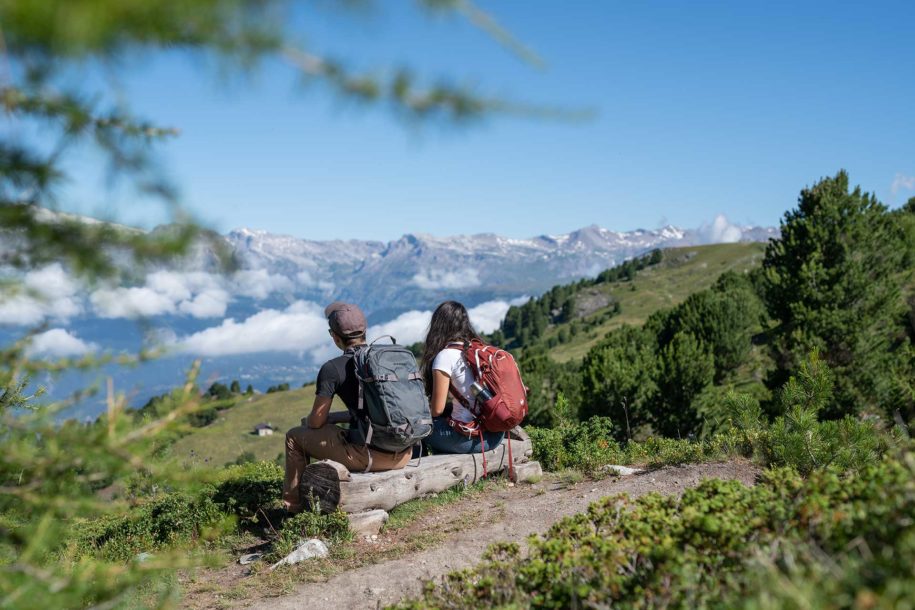 Vue sur les montagnes